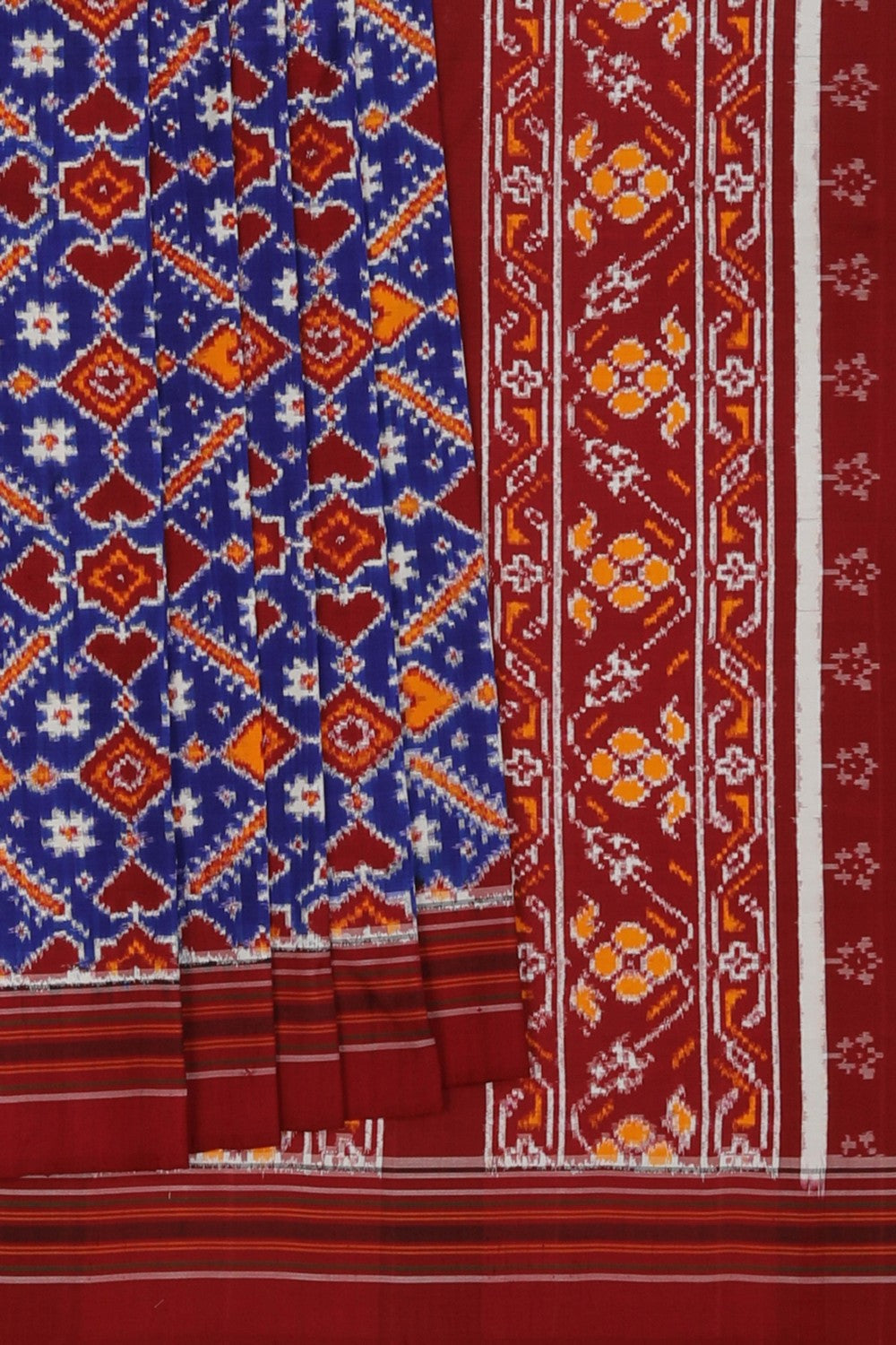 Image of Patan Patola Silk Double Ikat Saree